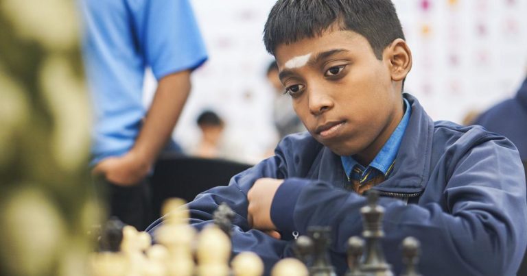 Praggnanandhaa falls short; Carlsen tops league