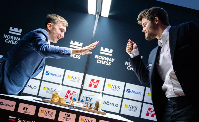 Carlsen defeated in Norway