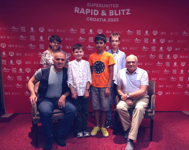 Zagreb Welcomes Kasparov Chess Foundation’s Young Stars: Ukrainian Children in the Spotlight