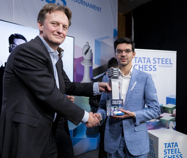 Anish Giri wins his 1st Tata Steel Masters