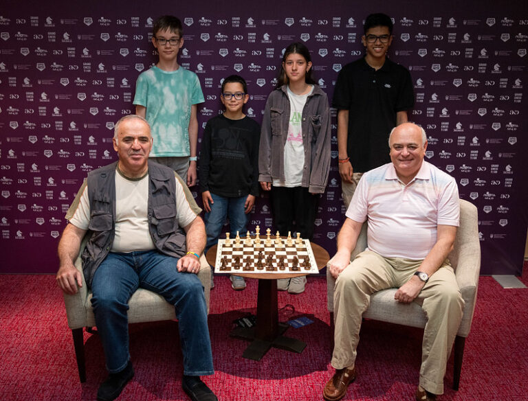 The program of the Kasparov Chess Foundation “Young Stars” in Zagreb