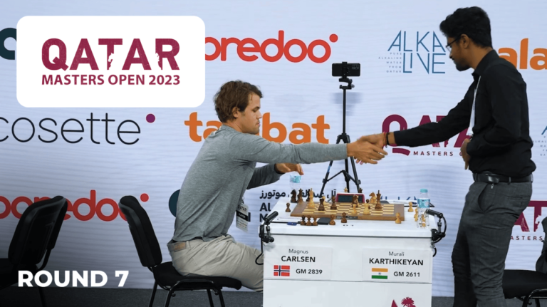 Qatar Masters: Carlsen Gambles, Loses To India’s Karthikeyan